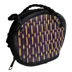 Small Baskets of Cambodia Clamshell Handbag